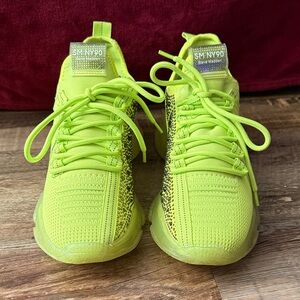 Steve Madden Neon Yellow Sneakers